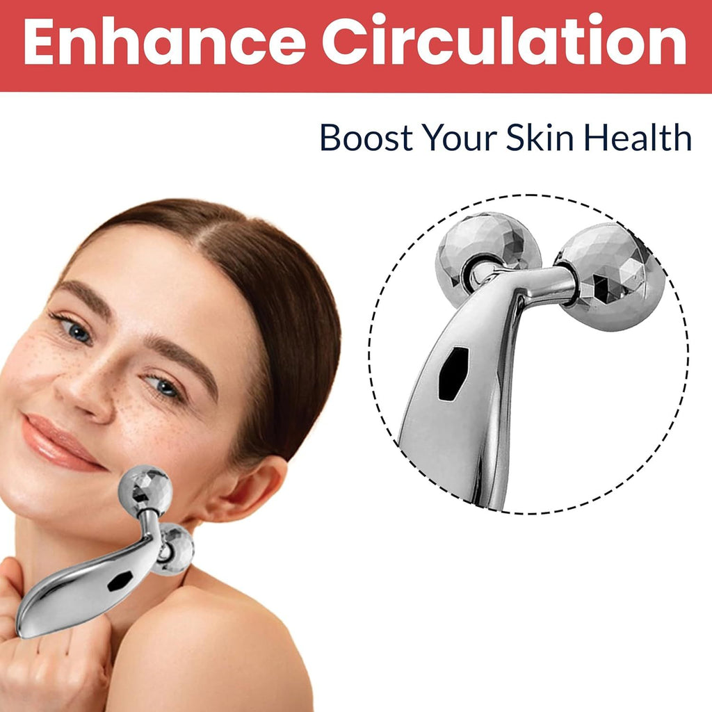 3D Manual Face Massager for Glowing Skin – Only 1199